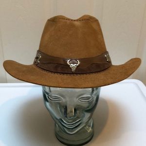 Head N Home Brown Leather Hat XX-Large